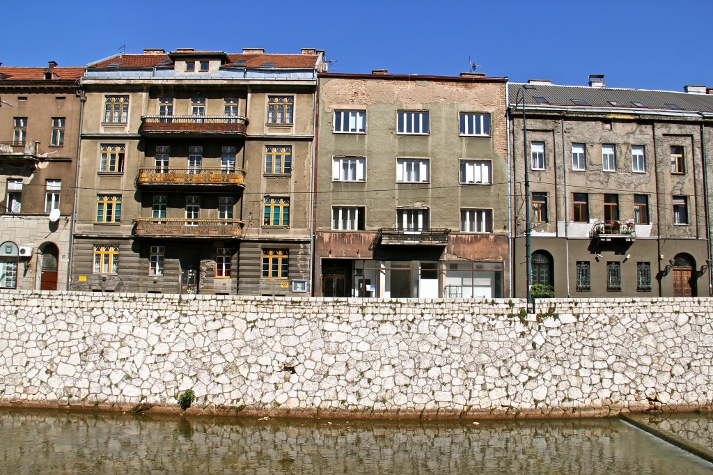 Buildings in Sarajevo