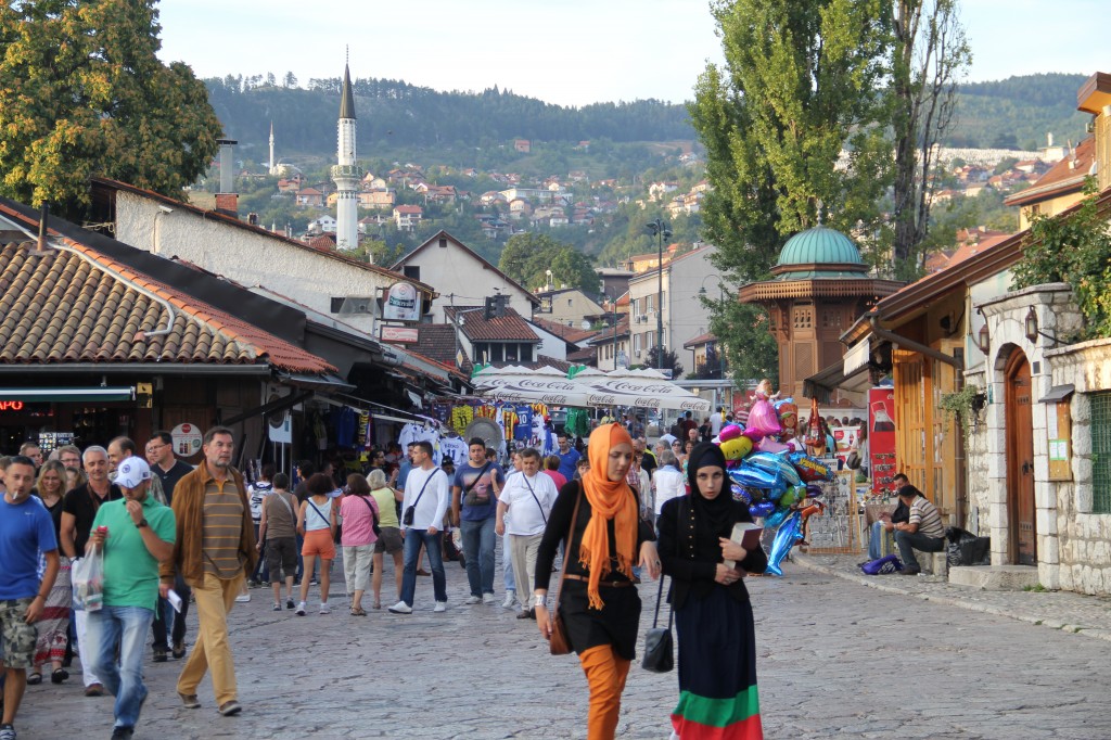 Ottoman Bazaar in Sarajevo